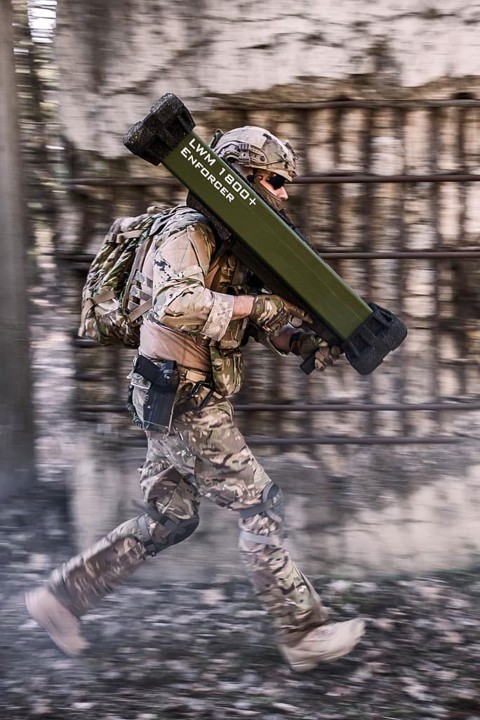 Enforcer French 90mm Rocket (D)